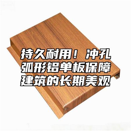 持久耐用！冲孔弧形铝单板保障建筑的长期美观