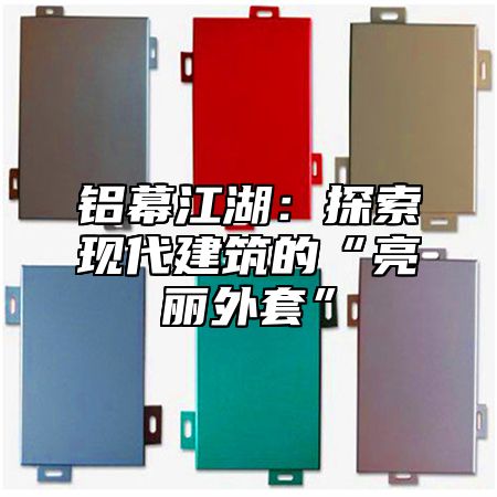 铝幕江湖：探索现代建筑的“亮丽外套”