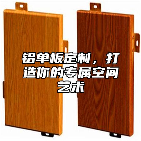 铝单板定制，打造你的专属空间艺术
