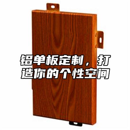 铝单板定制，打造你的个性空间