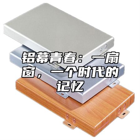 铝幕青春：一扇窗，一个时代的记忆