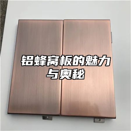 铝蜂窝板的魅力与奥秘