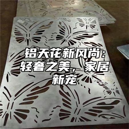 铝天花新风尚：轻奢之美，家居新宠