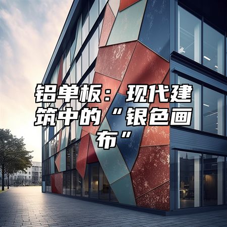 铝单板：现代建筑中的“银色画布”