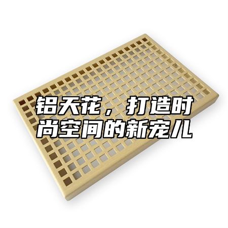 铝天花，打造时尚空间的新宠儿