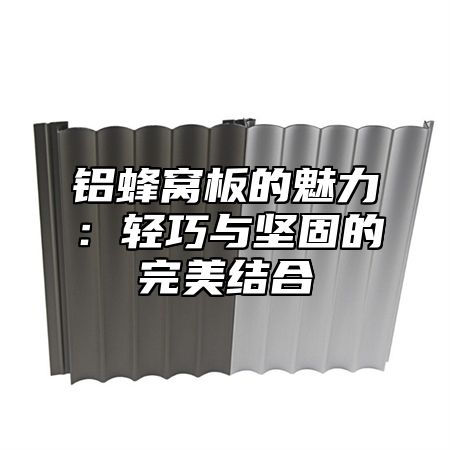 铝蜂窝板的魅力：轻巧与坚固的完美结合