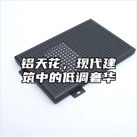 铝天花，现代建筑中的低调奢华
