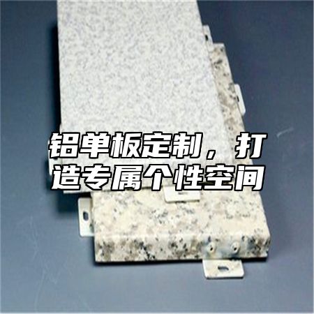 铝单板定制，打造专属个性空间