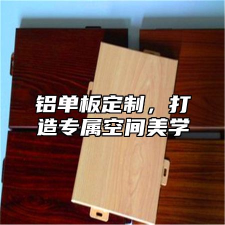 铝单板定制，打造专属空间美学