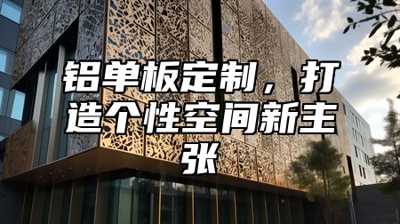 铝单板定制，打造个性空间新主张