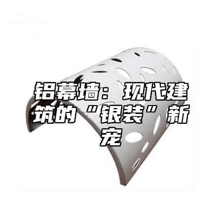 铝幕墙：现代建筑的“银装”新宠